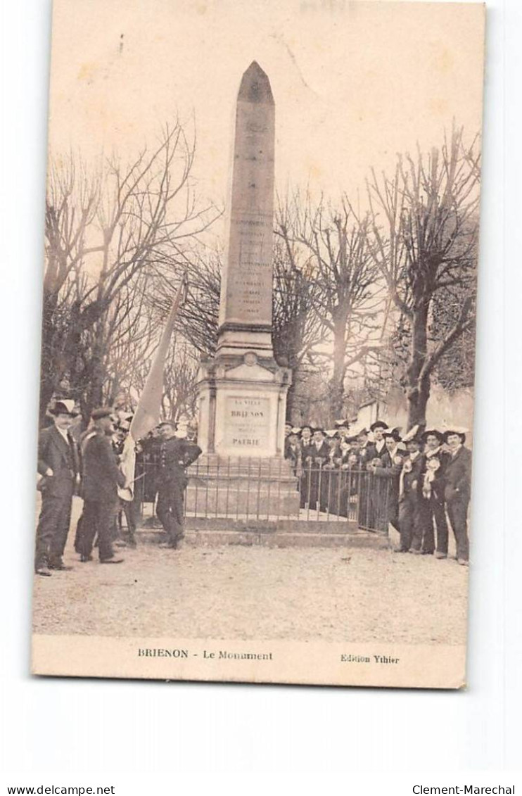 BRIENON - Le Monument - Très Bon état - Brienon Sur Armancon