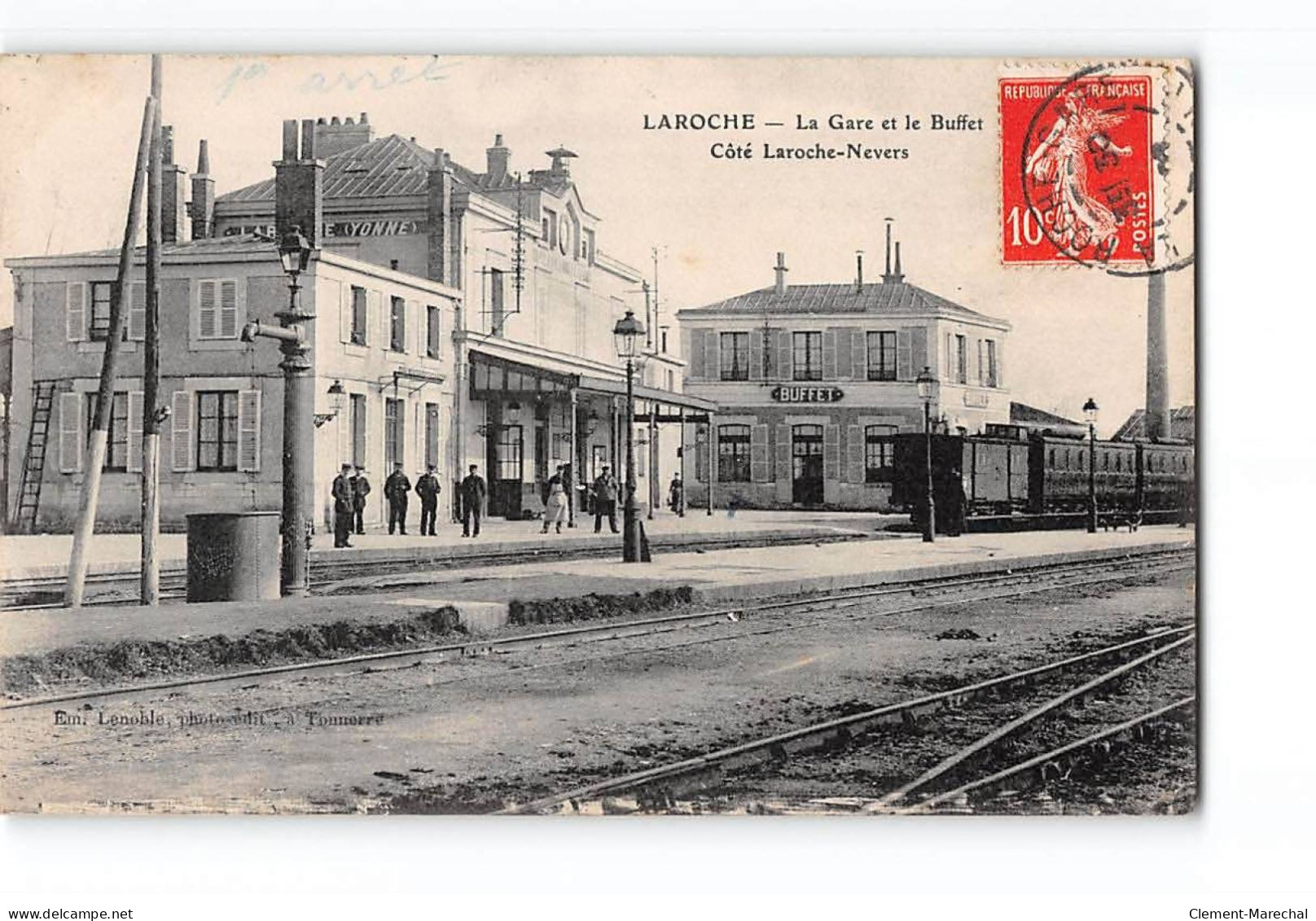 LAROCHE - La Gare Et Le Buffet - Très Bon état - Laroche Saint Cydroine