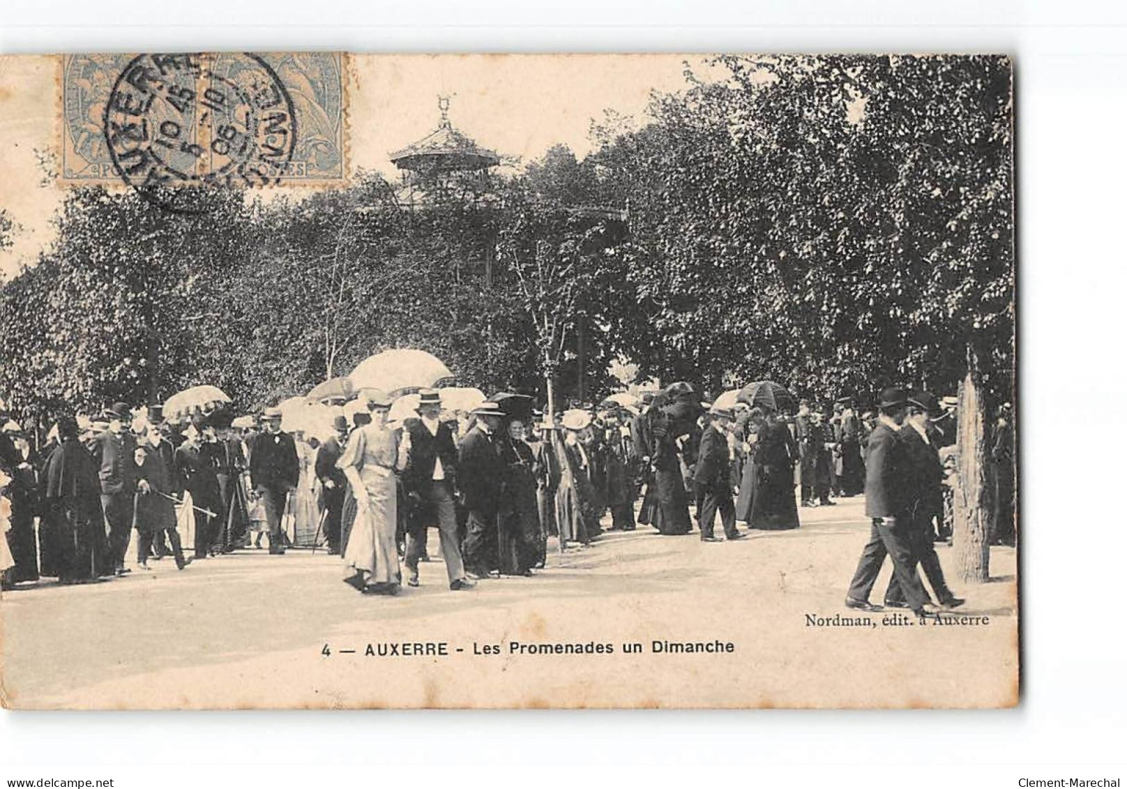 AUXERRE - Les Promenades Un Dimanche - Très Bon état - Auxerre