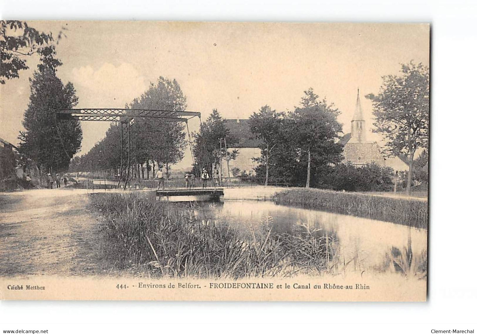 FROIDEFONTAINE Et La Canal Du Rhône Au Rhin - Très Bon état - Autres & Non Classés