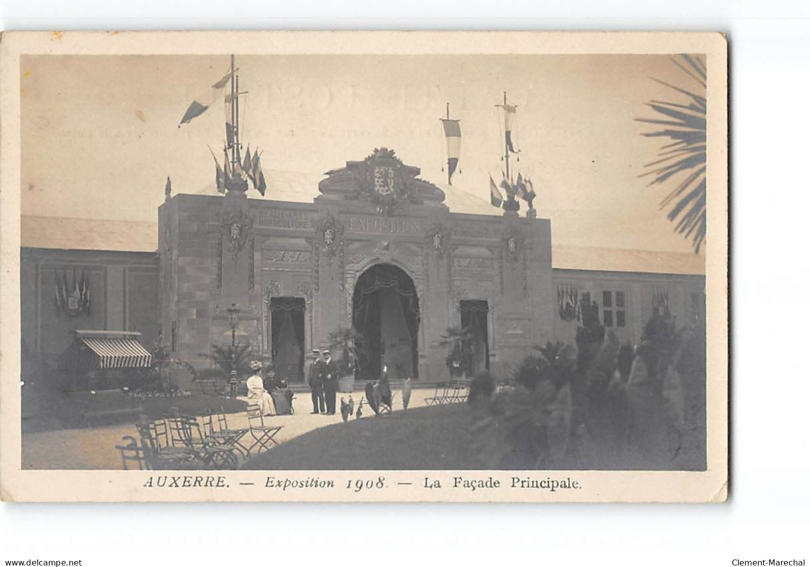 AUXERRE - Exposition 1908 - La Façade Principale - Très Bon état - Auxerre