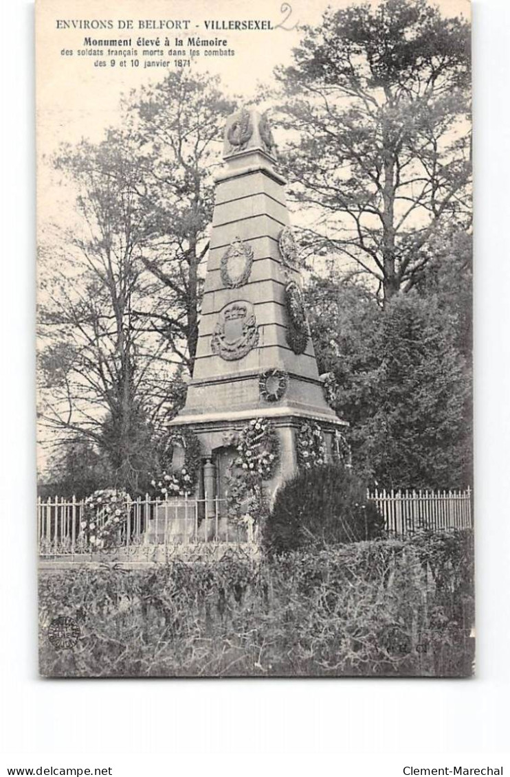 VILLERSEXEL - Monument Aux Morts - Très Bon état - Other & Unclassified