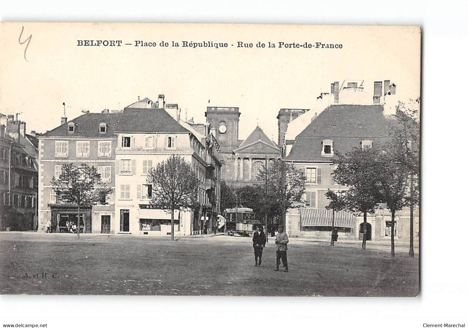 BELFORT - Place De La République - Rue De La Porte De France - Très Bon état - Belfort - City