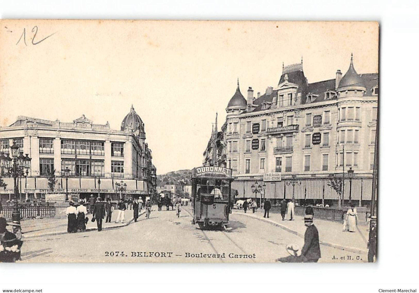 BELFORT - Boulevard Carnot - Très Bon état - Belfort - Stad