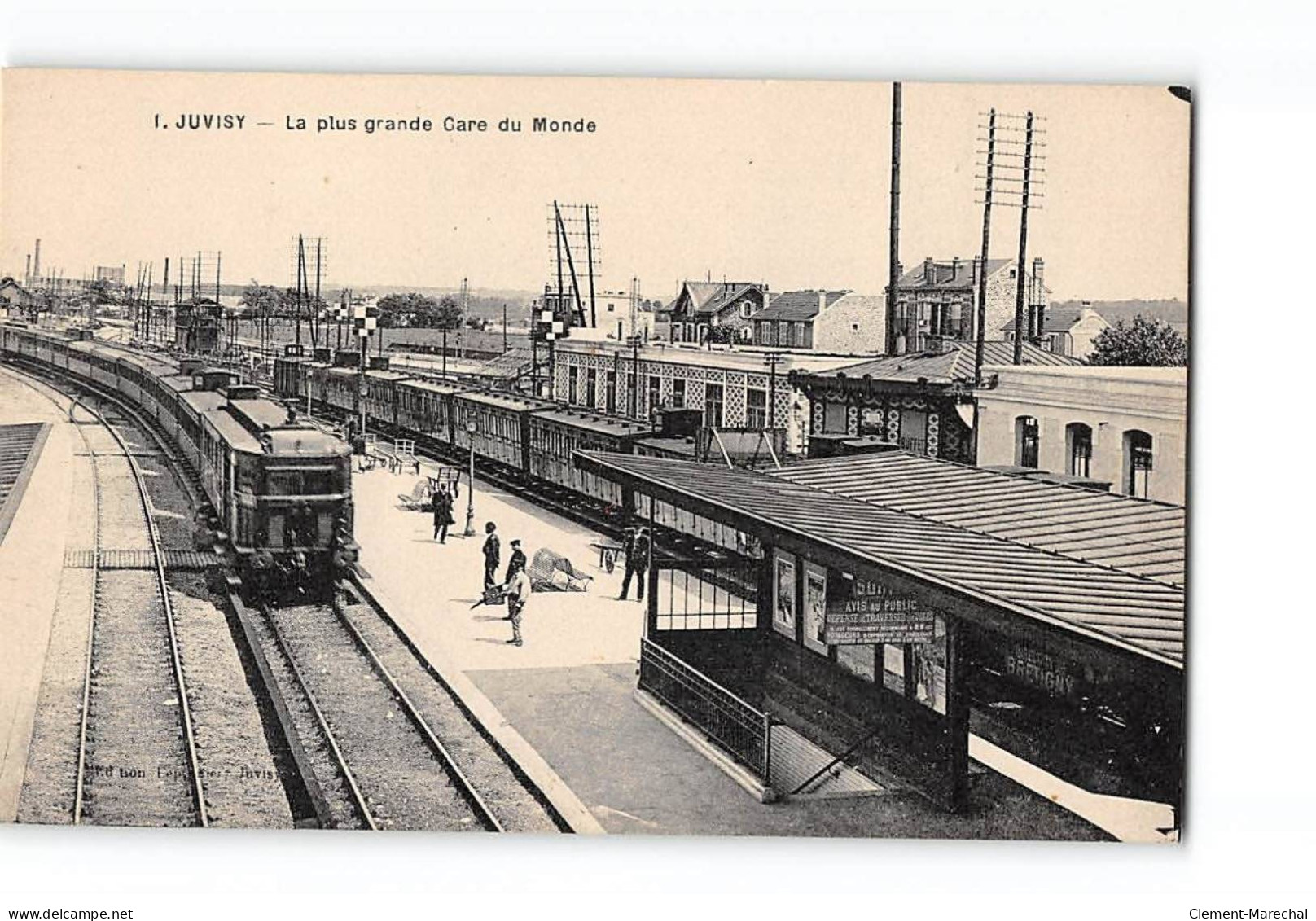 JUVISY - La Plus Grande Gare Du Monde - Très Bon état - Juvisy-sur-Orge