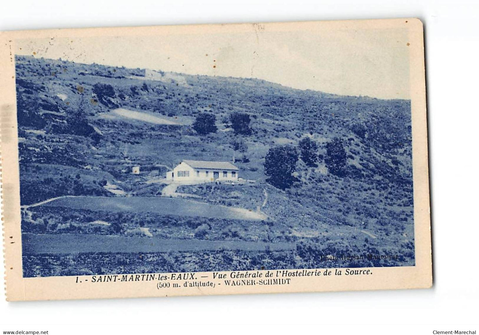 SAINT MARTIN LES EAUX - Vue Générale De L'Hostellerie De La Source - Très Bon état - Otros & Sin Clasificación