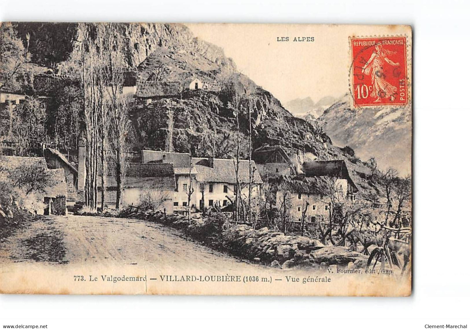 VILLARD LOUBIERE - Vue Générale - Très Bon état - Altri & Non Classificati