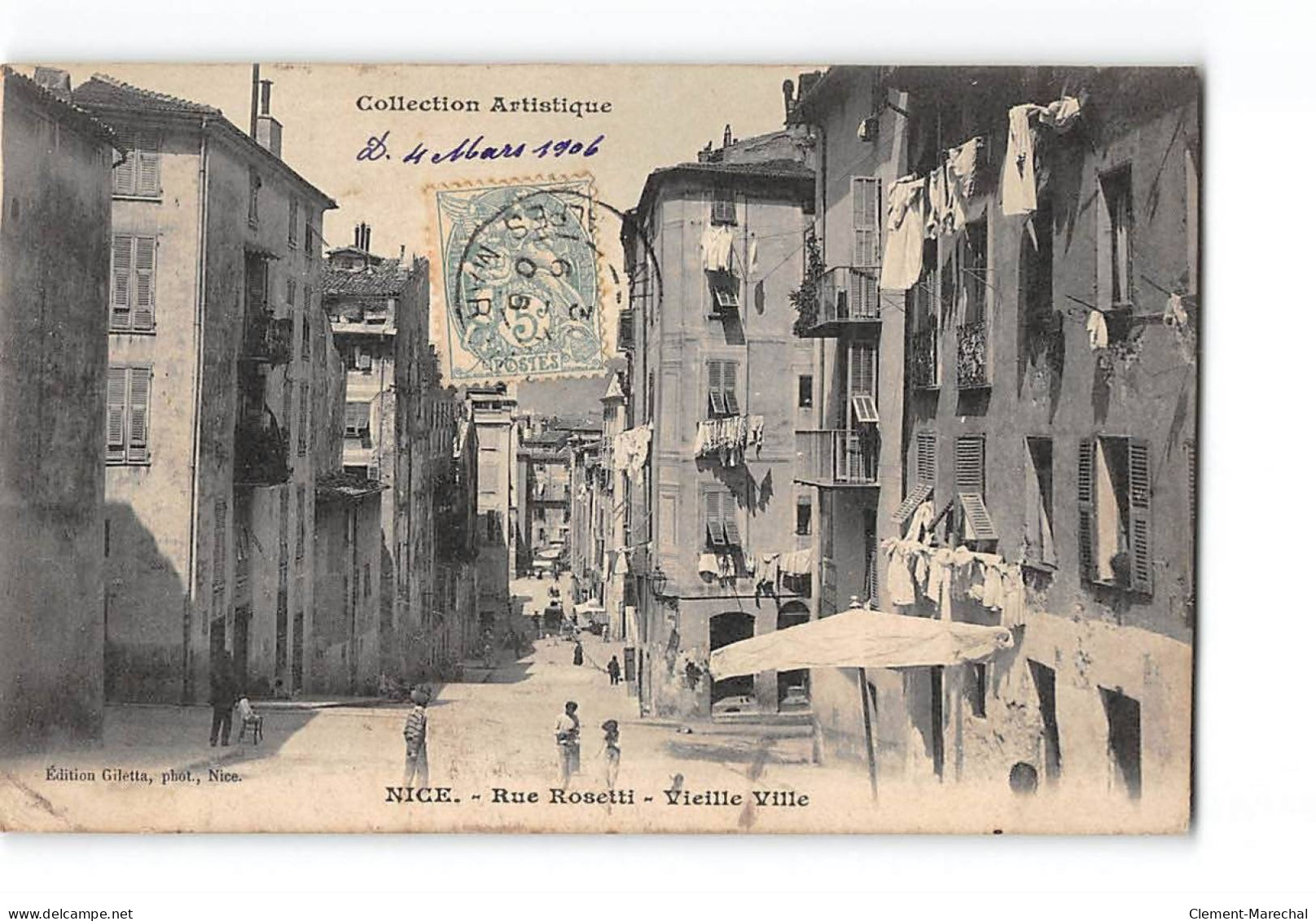 NICE - Rue Rosetti - Vieille Ville - état - Leven In De Oude Stad
