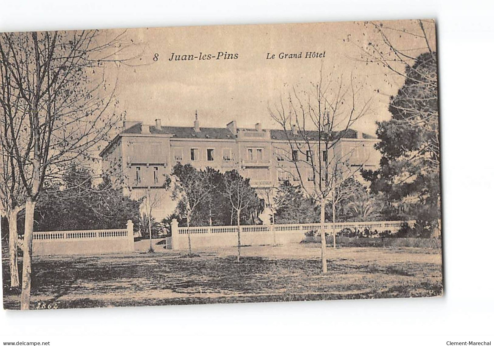 JUAN LES PINS - Le Grand Hôtel - état - Juan-les-Pins