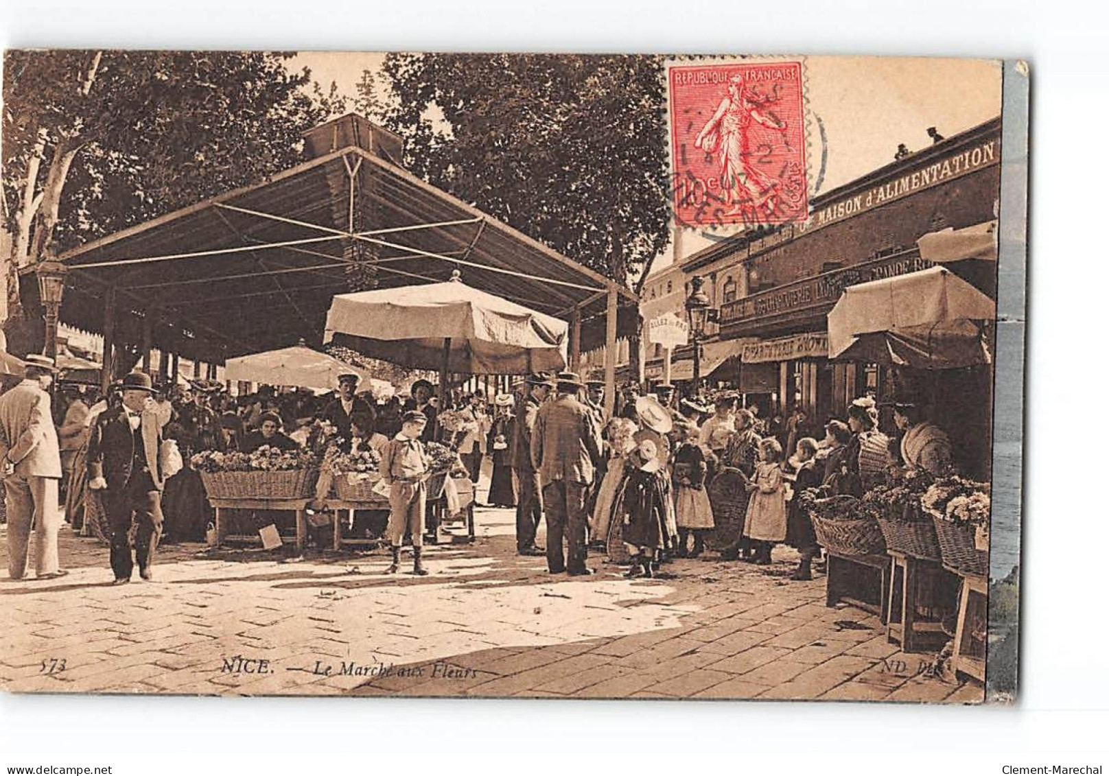 NICE - Le Marché Aux Fleurs - Très Bon état - Markten, Feesten