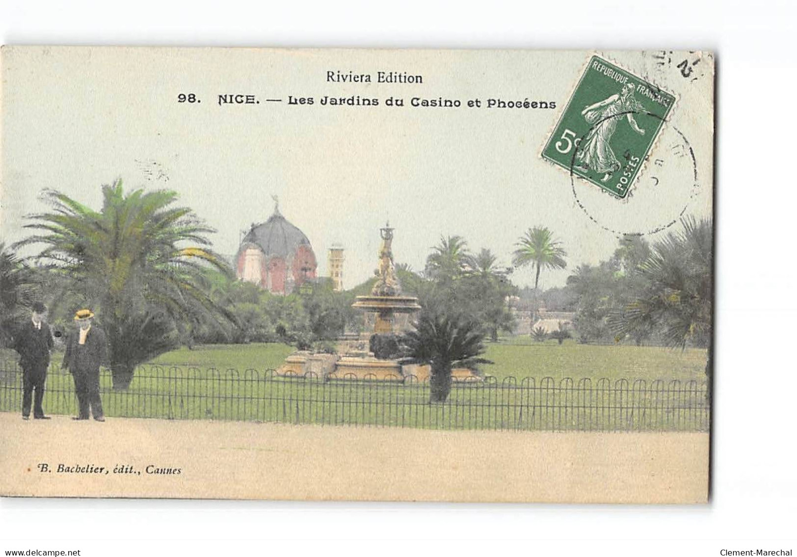 NICE - Les Jardins Du Casino Et Phocéens - Très Bon état - Parchi E Giardini