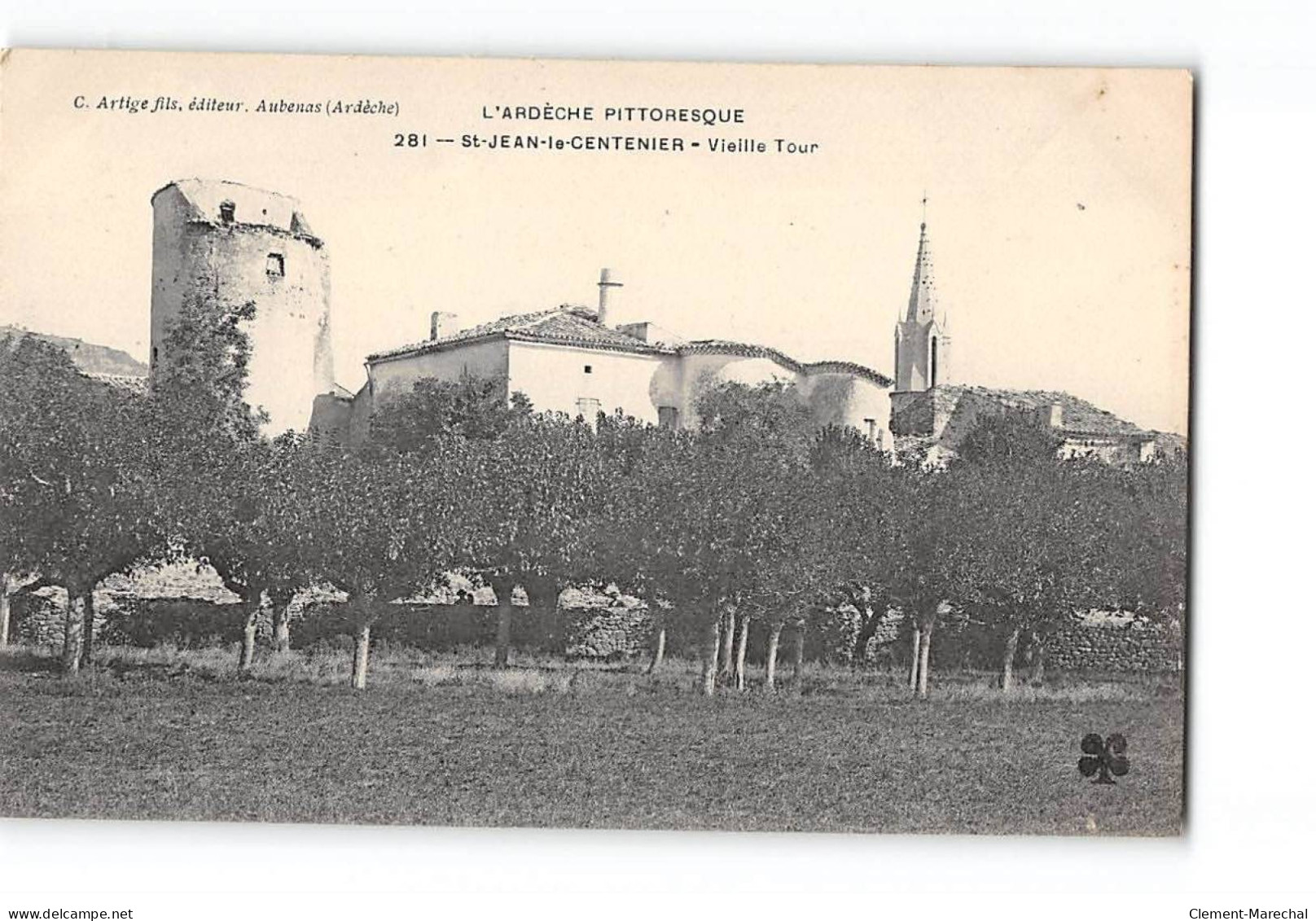 SAINT JEAN LE CENTENIER - Vieille Tour - Très Bon état - Autres & Non Classés