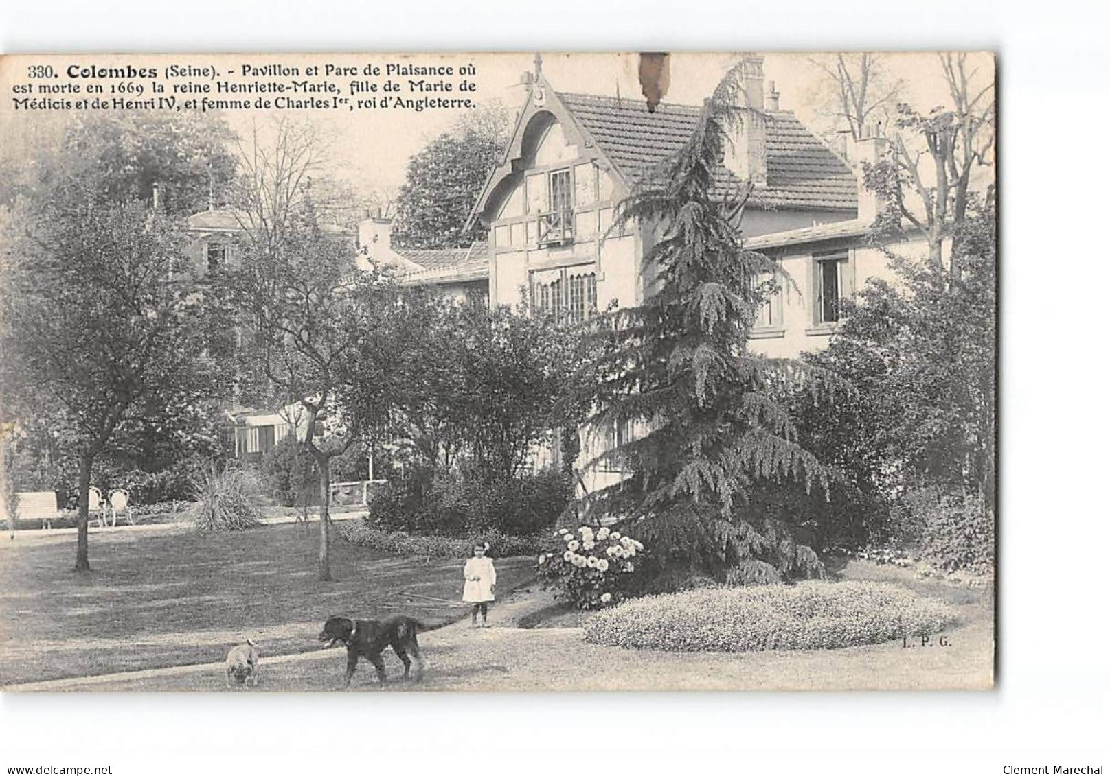 COLOMBES - Pavillon Et Parc De Plaisance - Très Bon état - Colombes