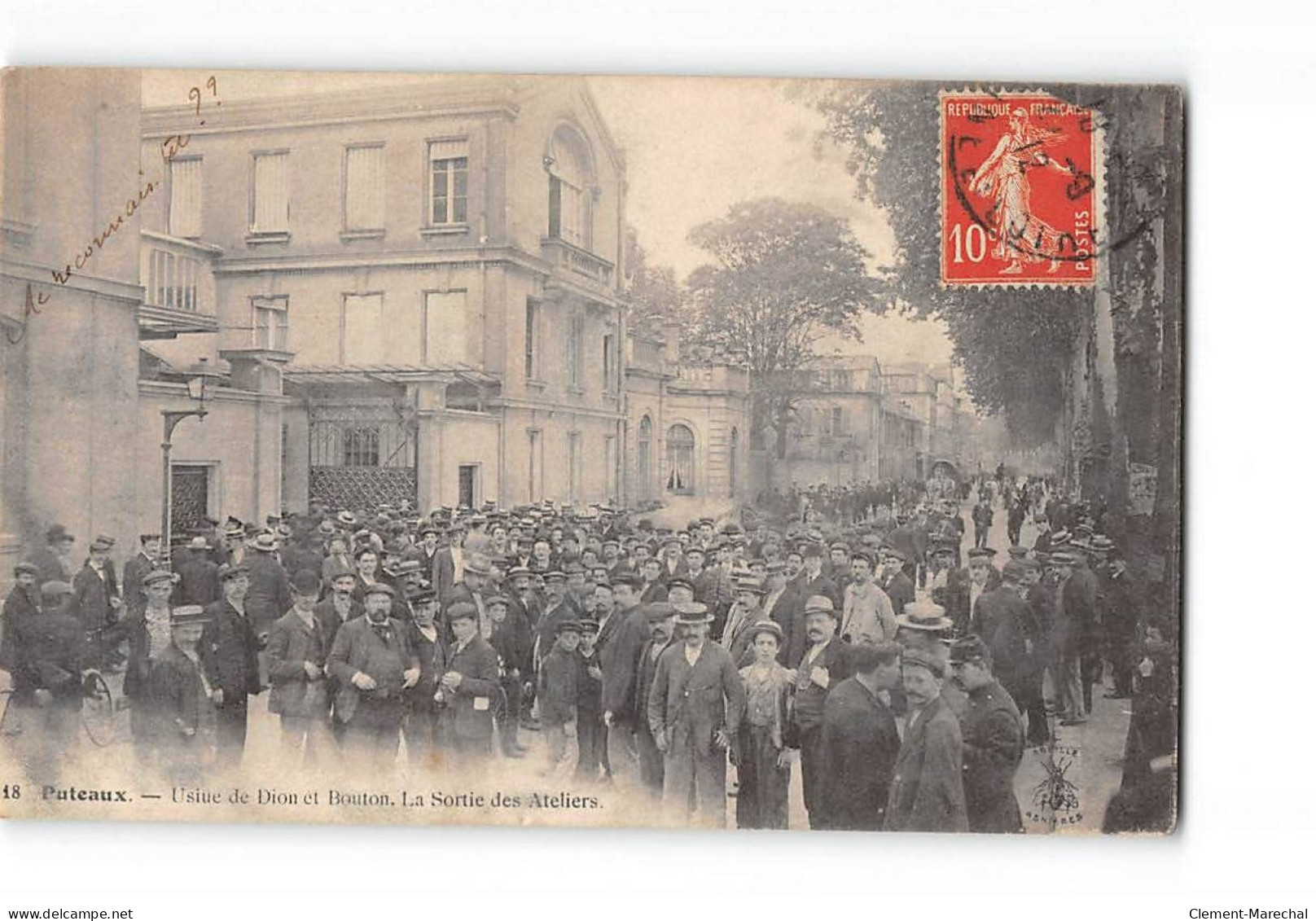 PUTEAUX - Usine De Dion Et Bouton - La Sortie Des Ateliers - état - Puteaux