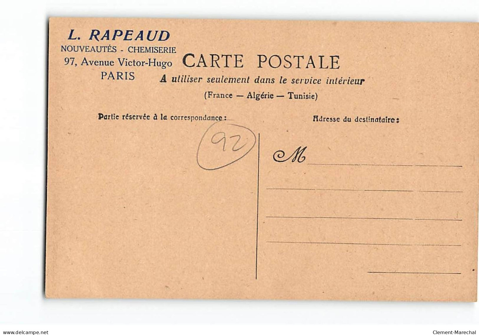 RUEIL - Janvier 1910 - La Gare - Très Bon état - Rueil Malmaison