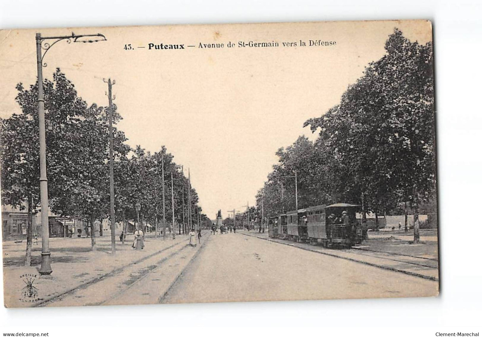 PUTEAUX - Avenue De Saint Germain Vers La Défense - Très Bon état - Puteaux