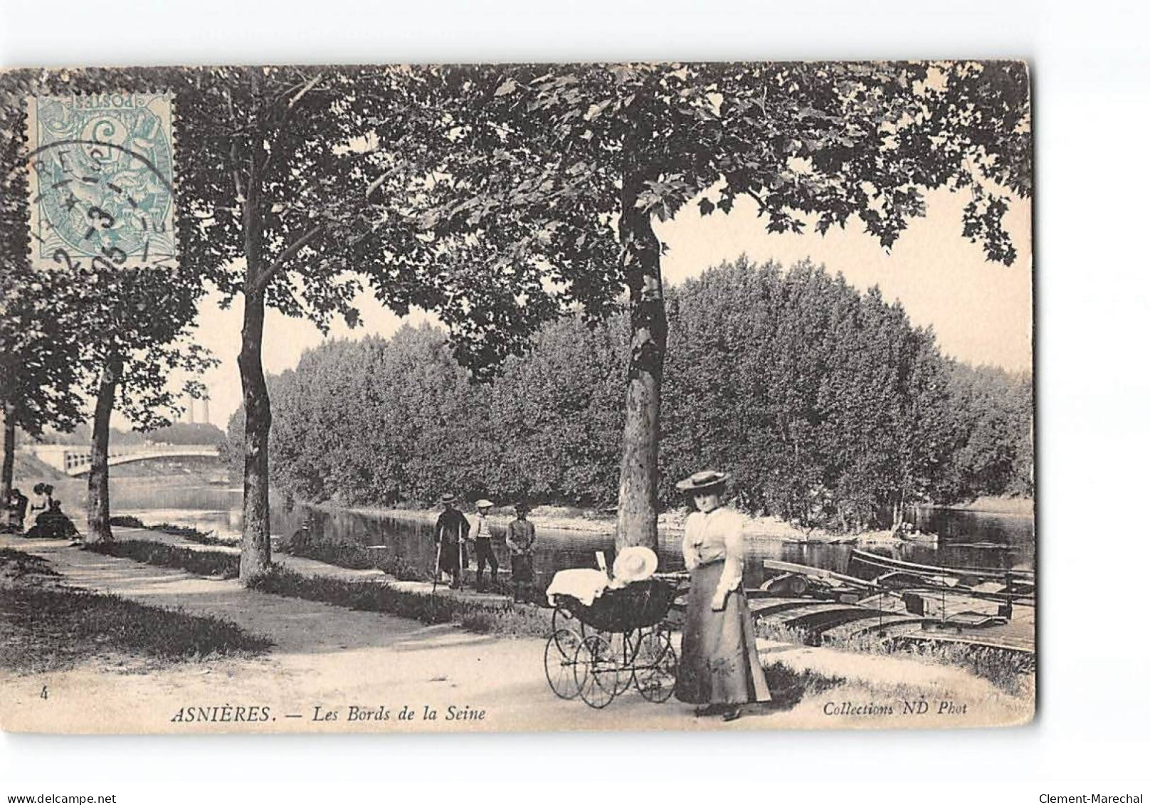 ASNIERES - Les Bords De La Seine - état - Asnieres Sur Seine
