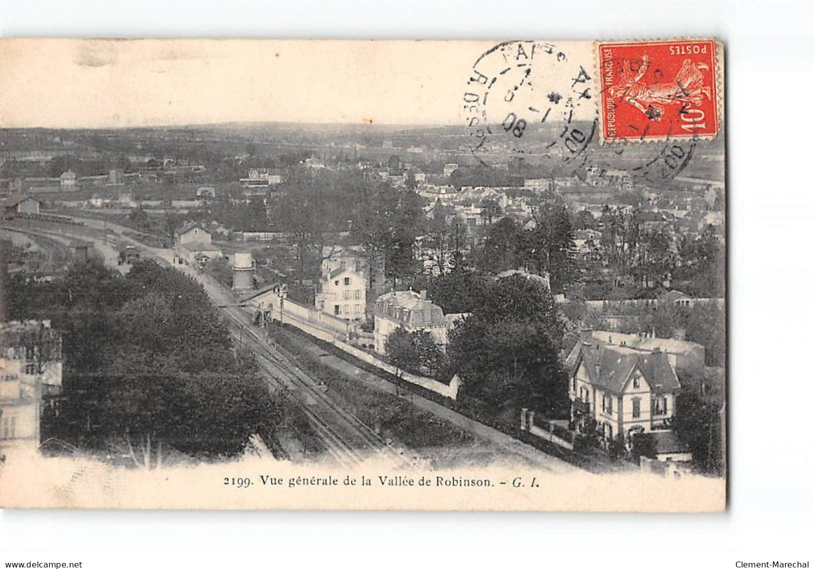 Vue Générale De La Vallée De ROBINSON - Très Bon état - Le Plessis Robinson