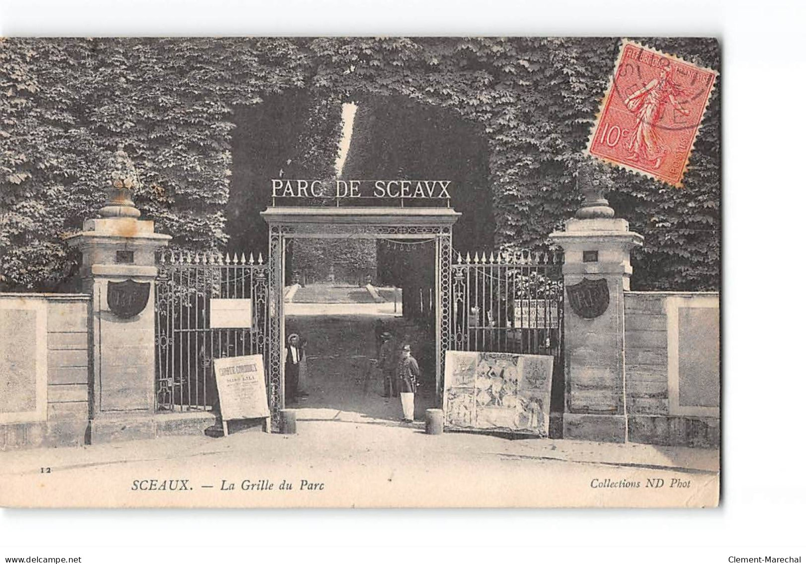 SCEAUX - La Grille Du Parc - état - Sceaux