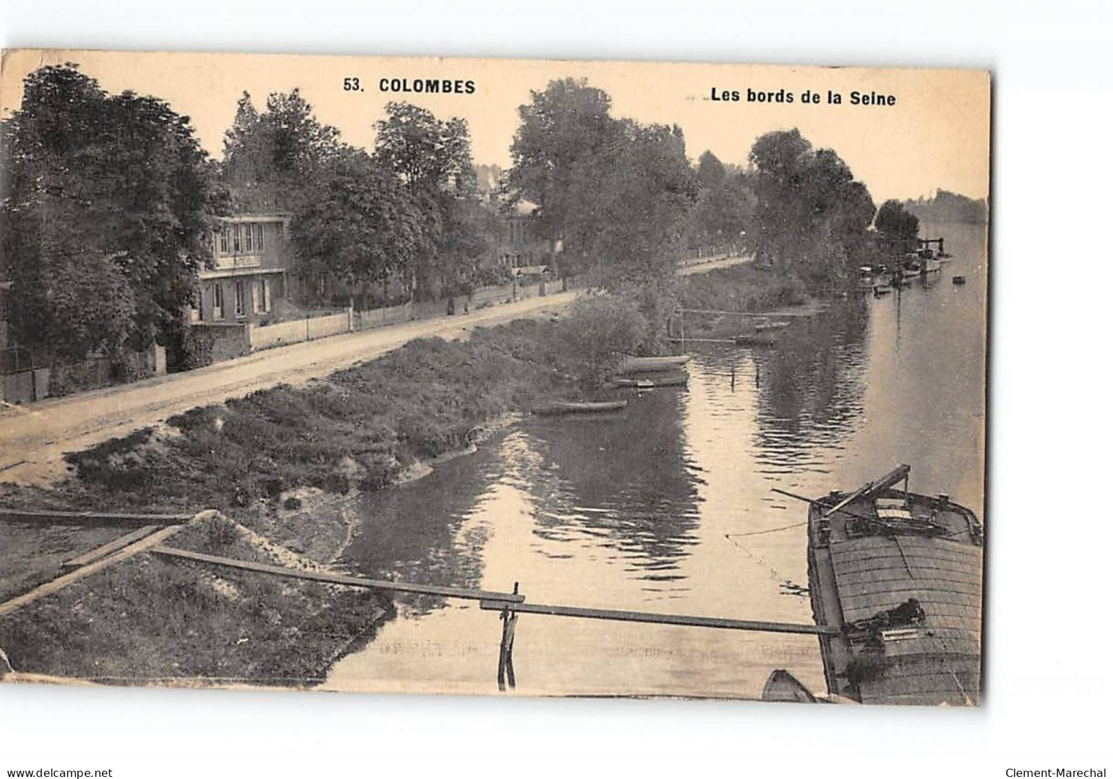 COLOMBES - Les Bords De La Seine - état - Colombes