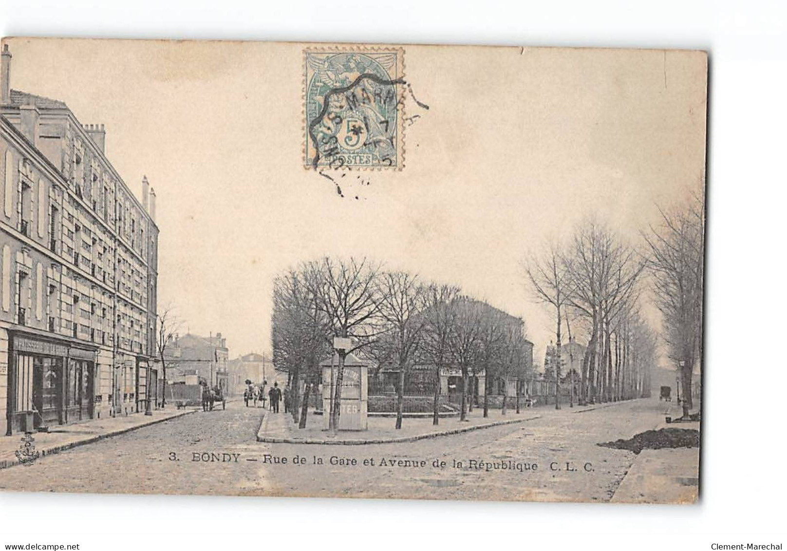 BONDY - Rue De La Gare Et Avenue De La République - Très Bon état - Bondy