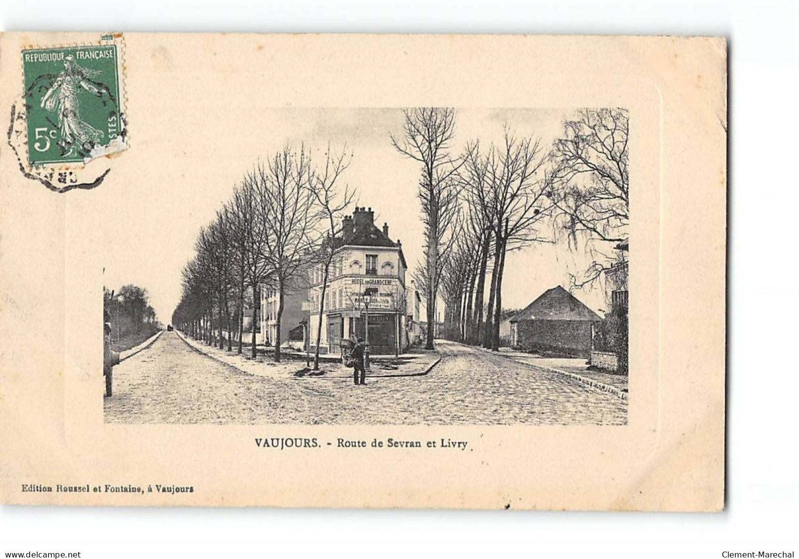 VAUJOURS - Route De Sevran Et Livry - état - Sonstige & Ohne Zuordnung