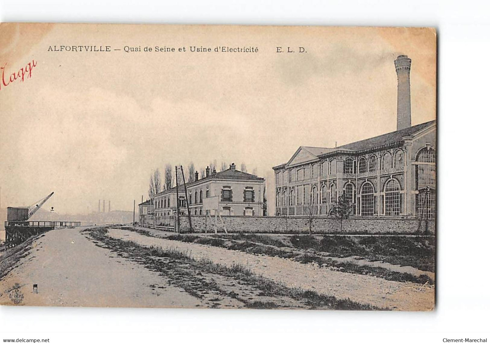 ALFORTVILLE - Quai De Seine Et Usine D'Electricité - Très Bon état - Alfortville