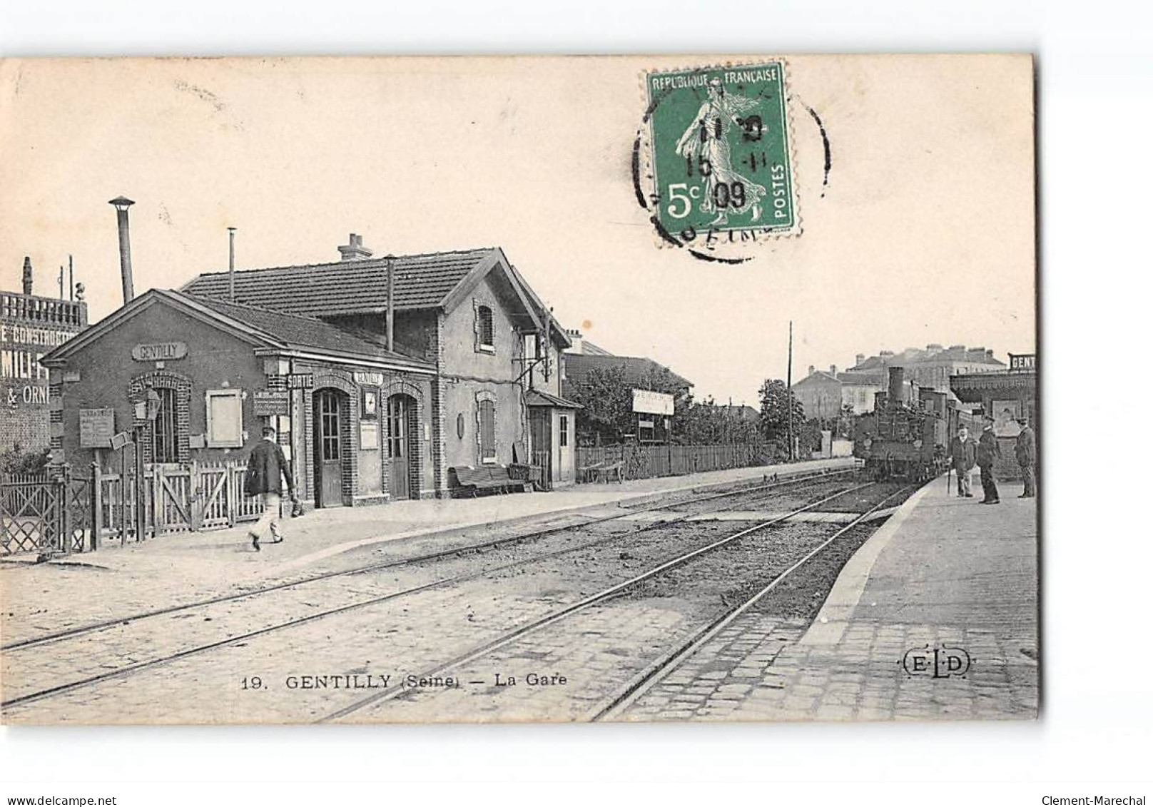 GENTILLY - La Gare - Très Bon état - Gentilly
