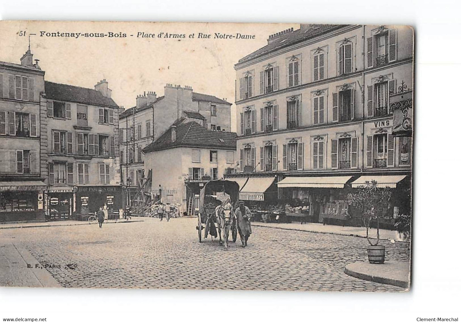 FONTENAY SOUS BOIS - Place D'Armes Et Rue Notre Dame - Très Bon état - Fontenay Sous Bois
