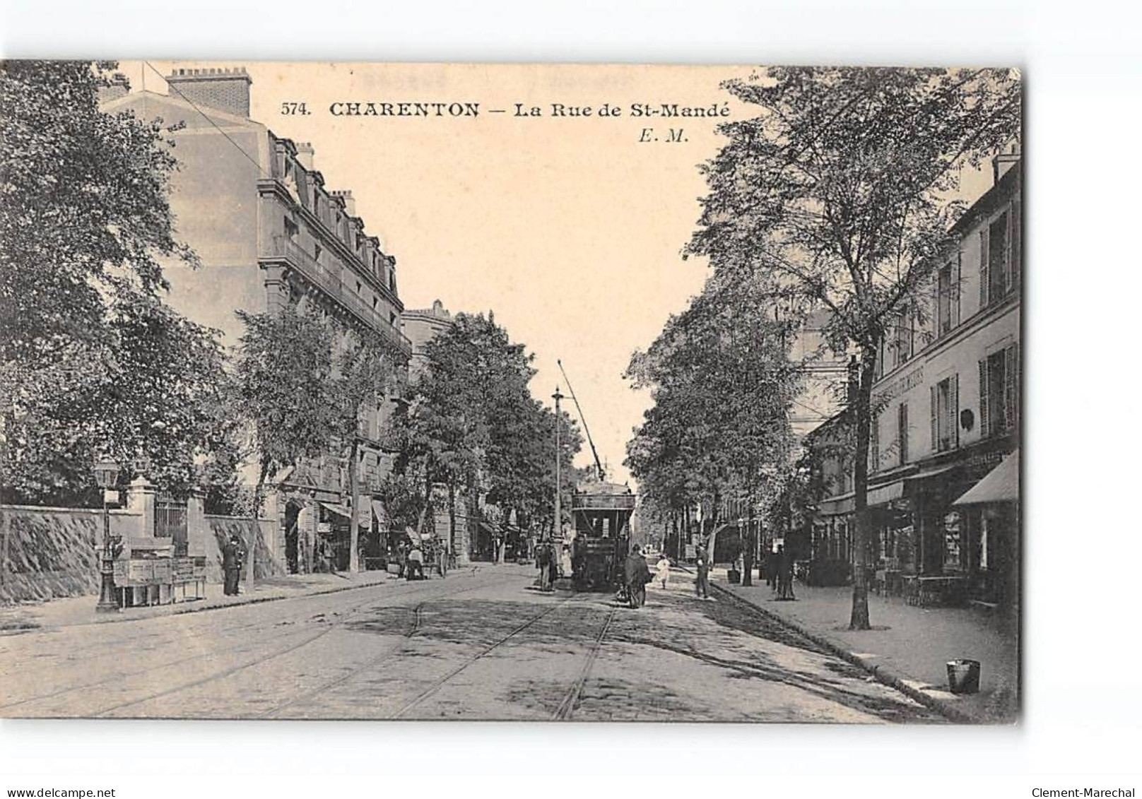 CHARENTON - La Rue De Saint Mandé - Très Bon état - Charenton Le Pont