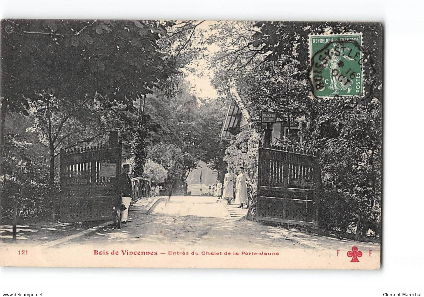 Bois De VINCENNES - Entrée Du Chalet De La Porte Jaune - Très Bon état - Vincennes