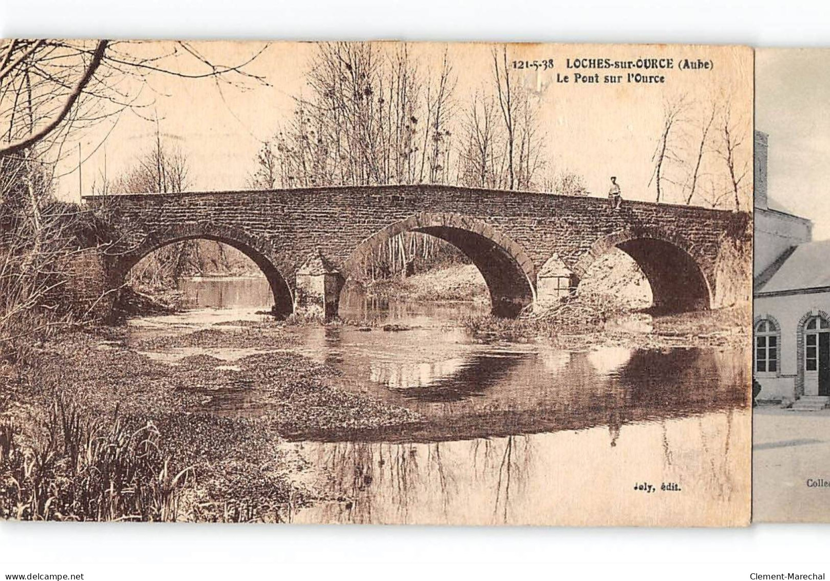 LOCHES SUR OURCE - Le Pont Sur L'Ource - état - Andere & Zonder Classificatie