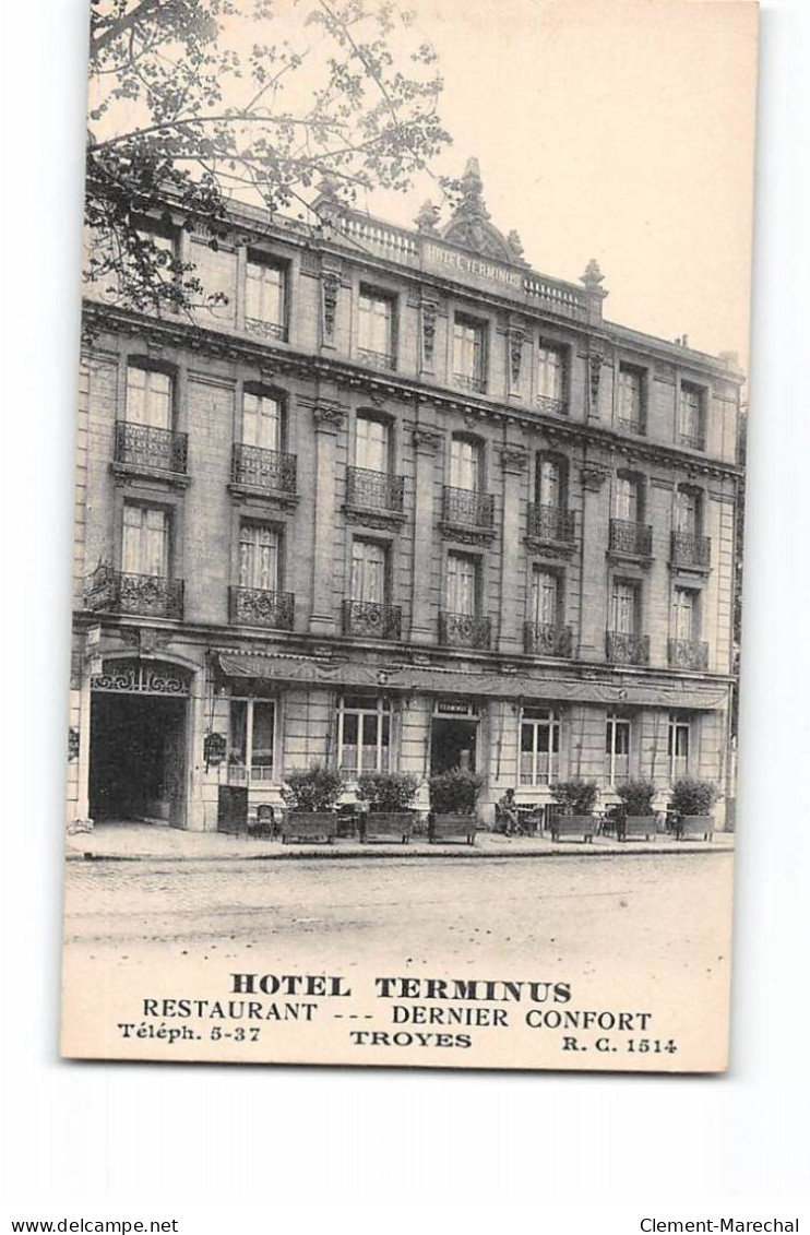 TROYES - Hotel Terminus - Très Bon état - Troyes