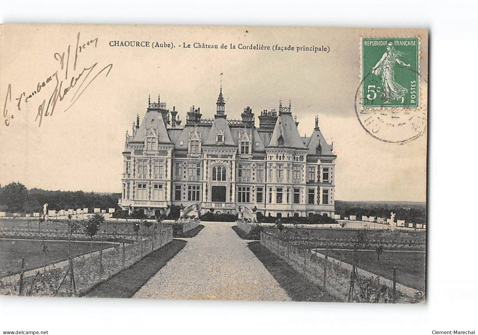 CHAOURCE - Le Château De La Cordelière - Très Bon état - Chaource