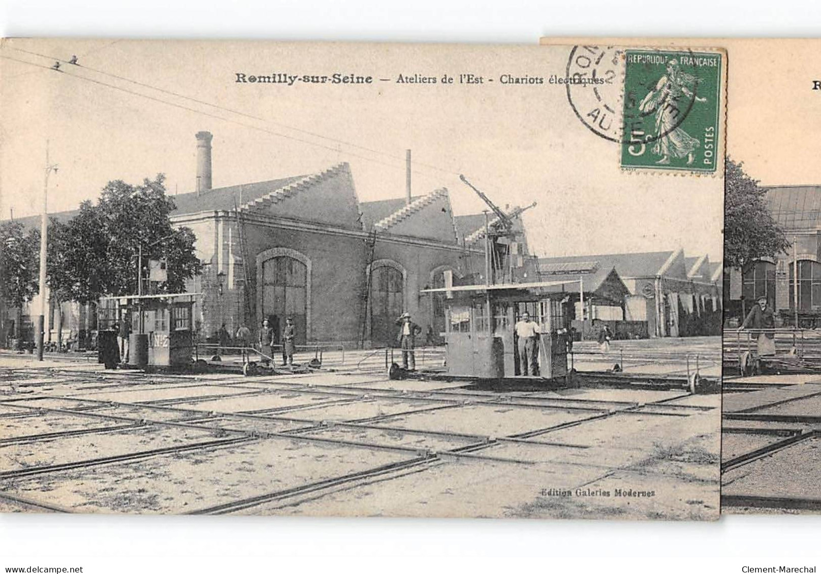 ROMILLY SUR SEINE - Ateliers De L'Est - Chariots électriques - Très Bon état - Romilly-sur-Seine