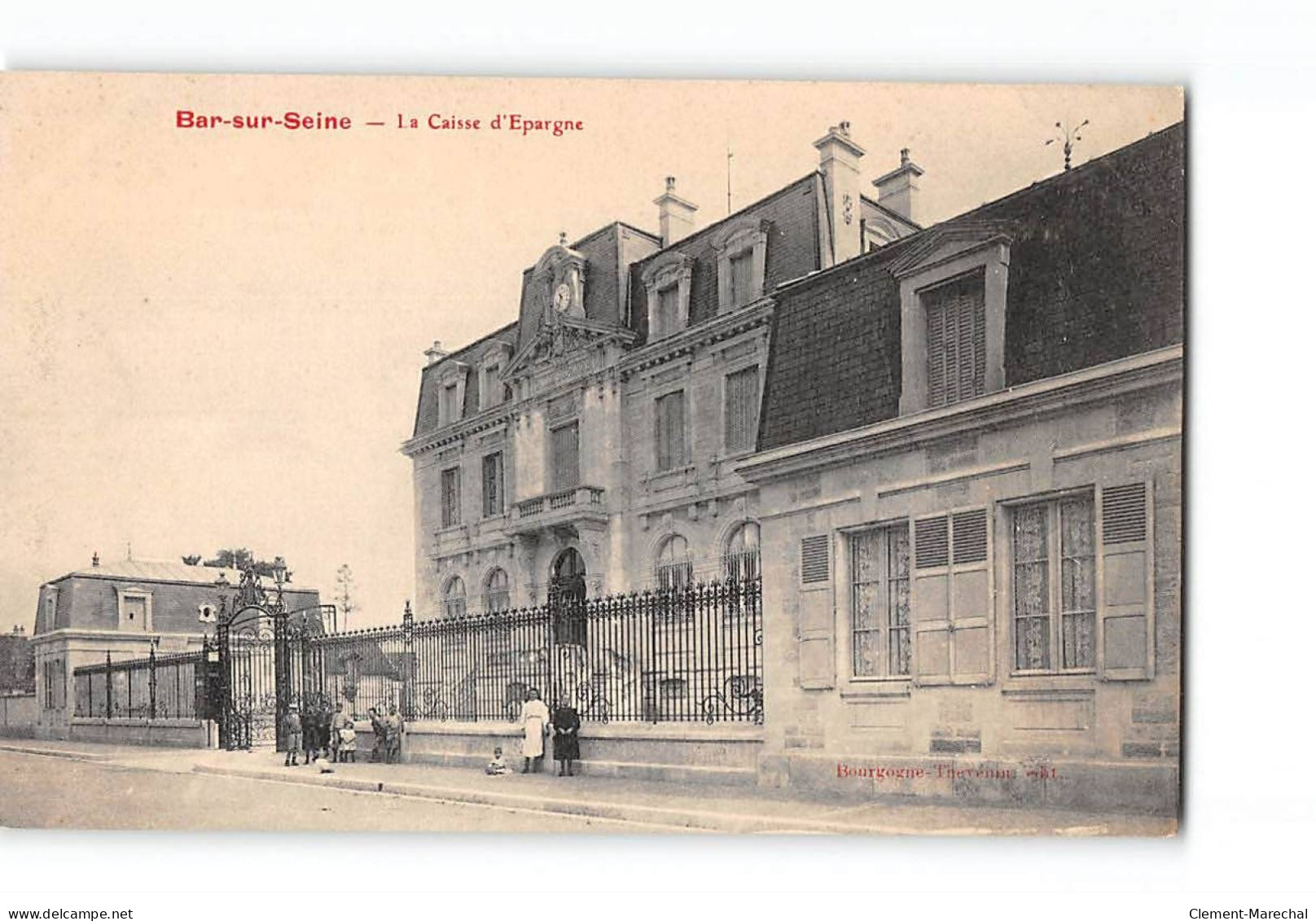 BAR SUR SEINE - La Caisse D'Epargne - Très Bon état - Bar-sur-Seine