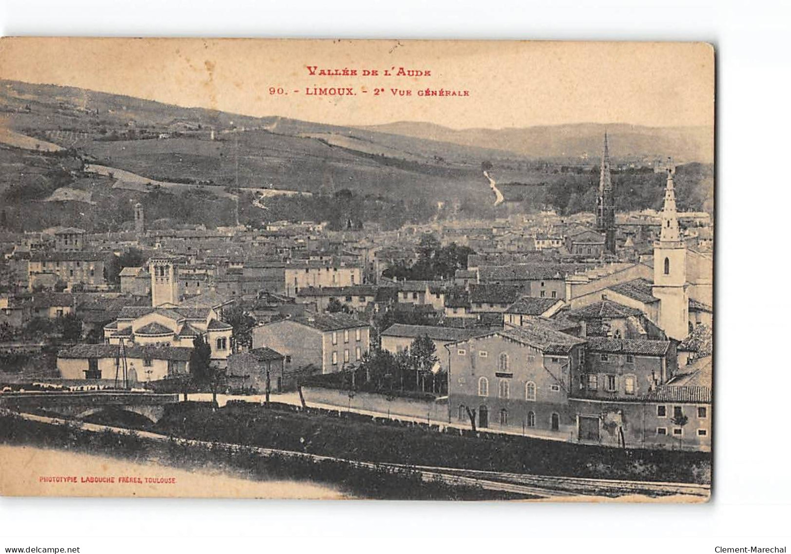 LIMOUX - Vue Générale - Très Bon état - Limoux