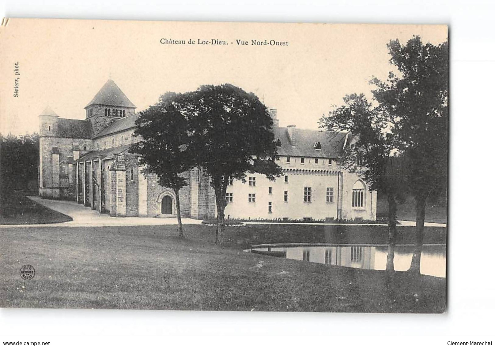 Château De LOC DIEU - Vue Nord Ouest - Très Bon état - Other & Unclassified