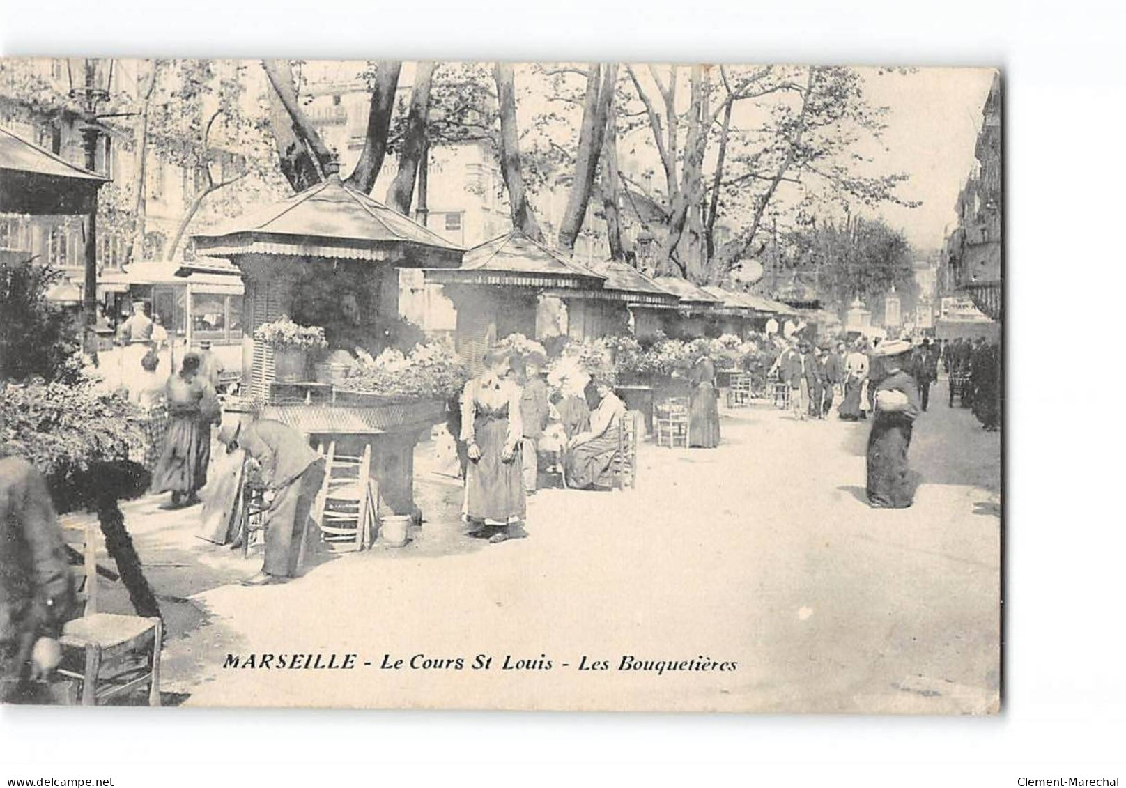 MARSEILLE - Le Cours Saint Louis - Les Bouquetières - Très Bon état - Unclassified