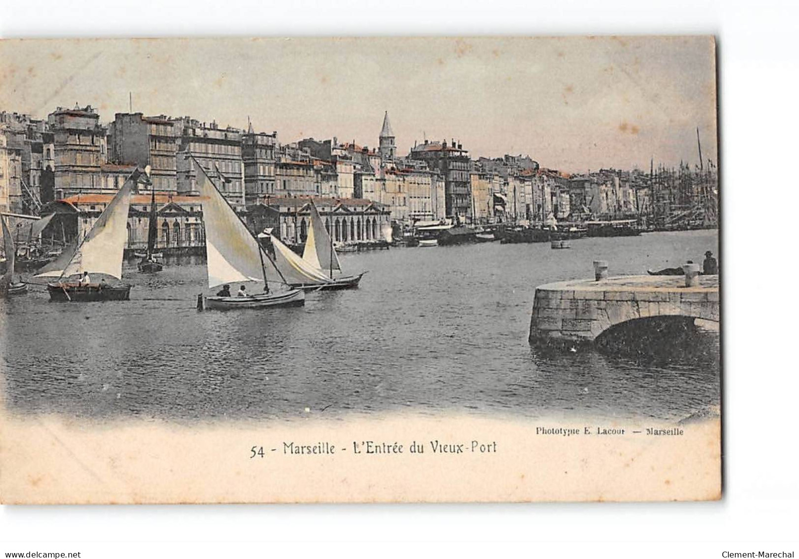 MARSEILLE - L'Entrée Du Vieux Port - état - Puerto Viejo (Vieux-Port), Saint Victor, Le Panier