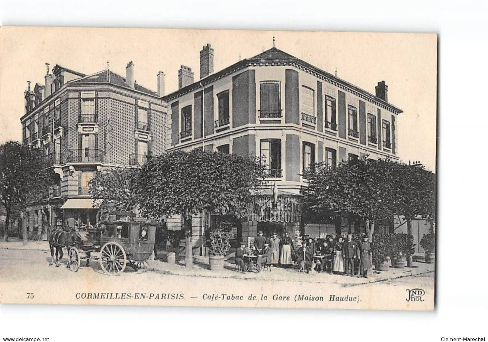 CORMEILLES EN PARISIS - Café Tabac De La Gare - Très Bon état - Cormeilles En Parisis