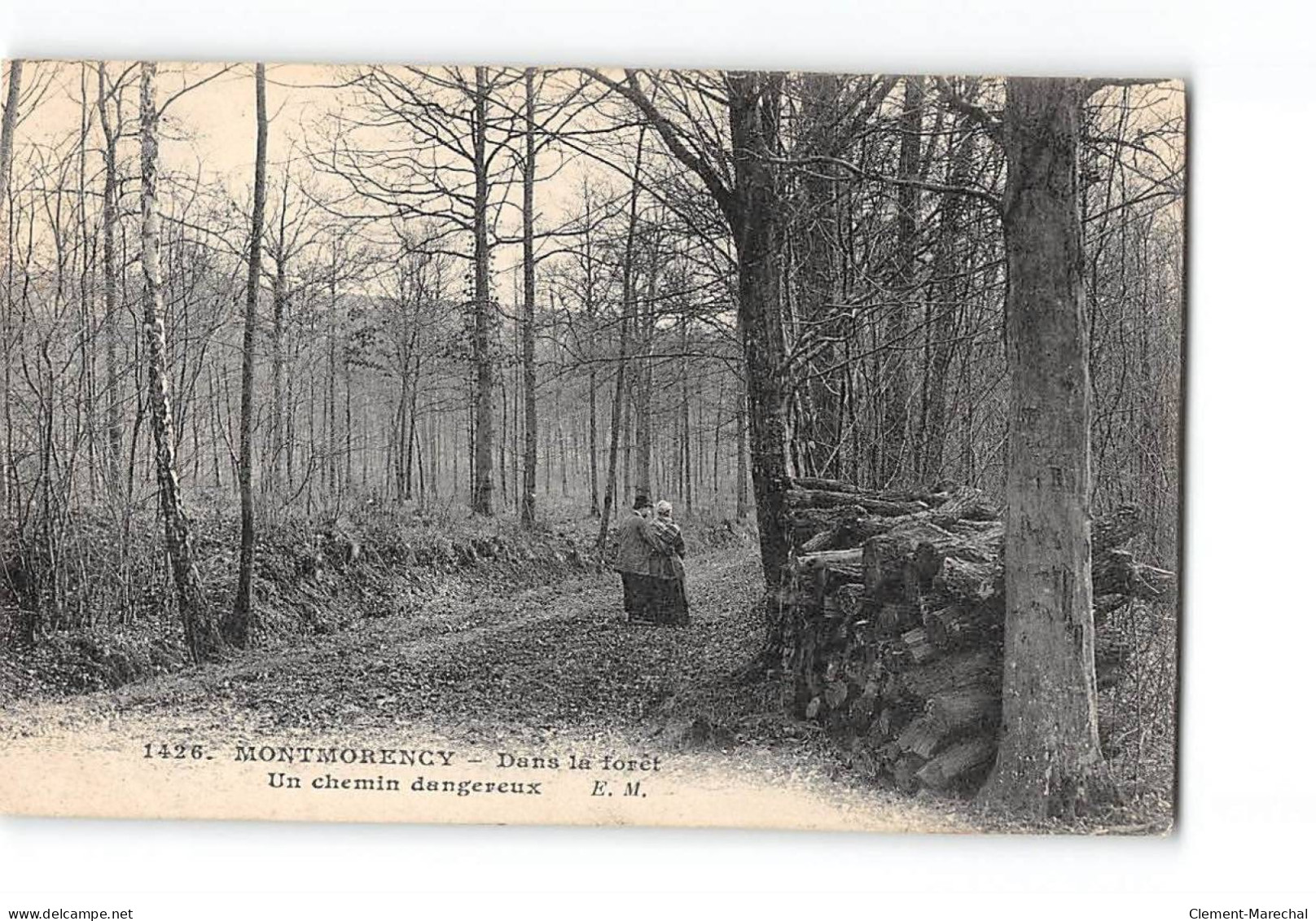 MONTMORENCY - Dans La Forêt - Un Chemin Dangereux - Très Bon état - Montmorency