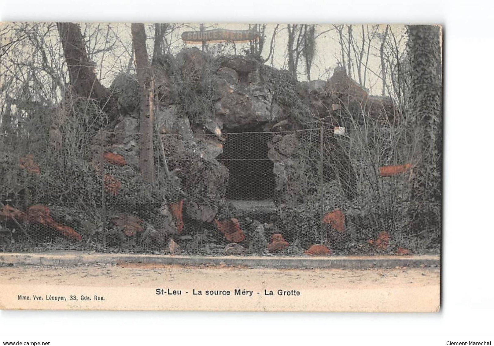 SAINT LEU - La Source Méry - La Grotte - Très Bon état - Saint Leu La Foret