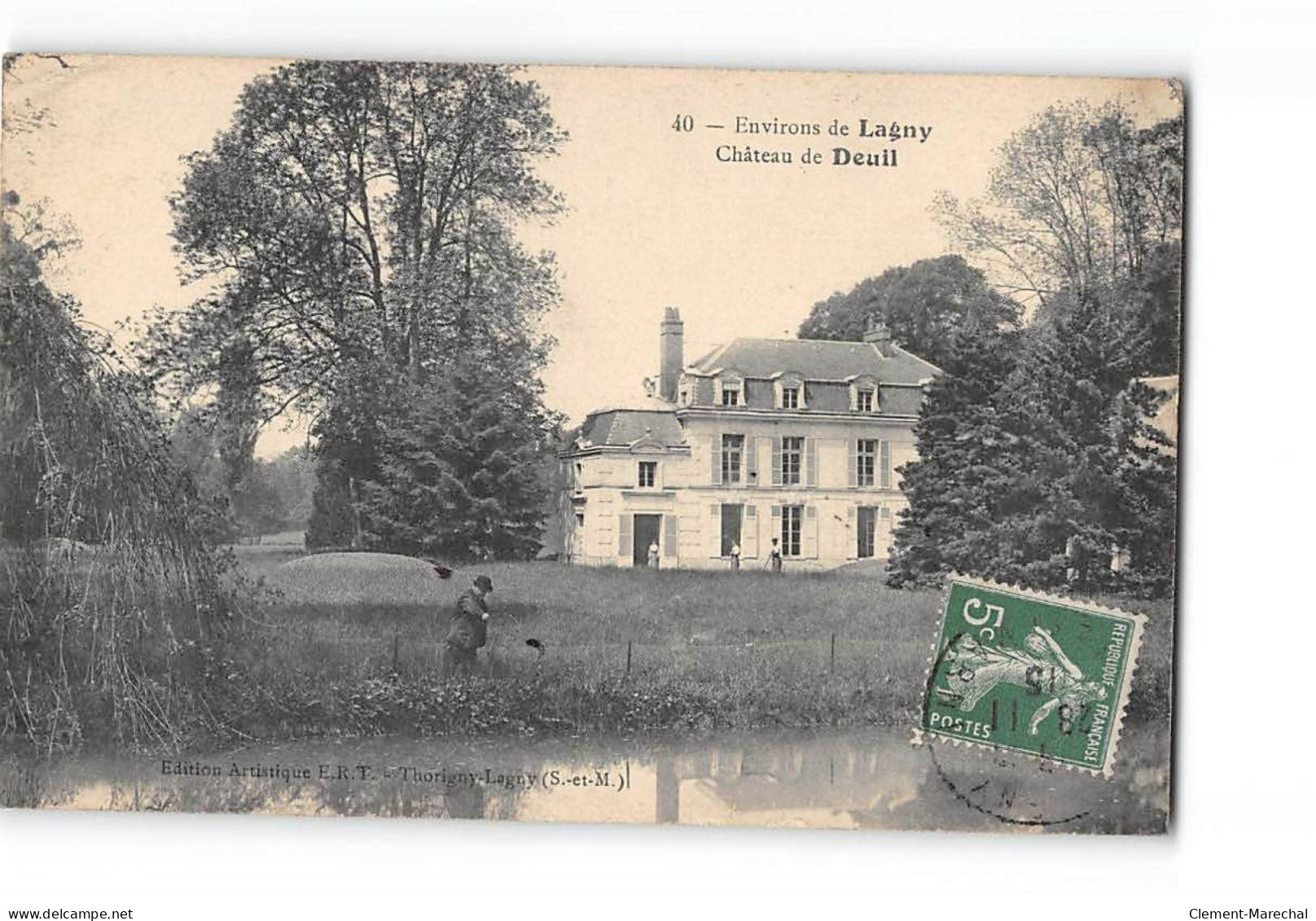 Environs De LAGNY - Château De DEUIL - Très Bon état - Deuil La Barre