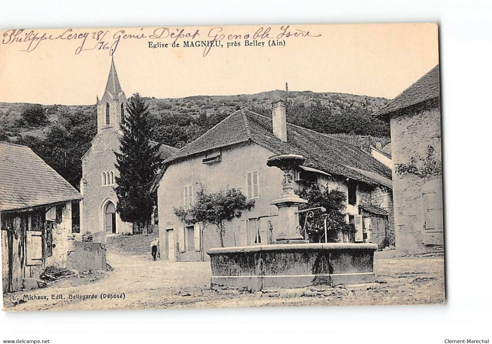 Eglise De MAGNIEU Près Belley - Très Bon état - Zonder Classificatie