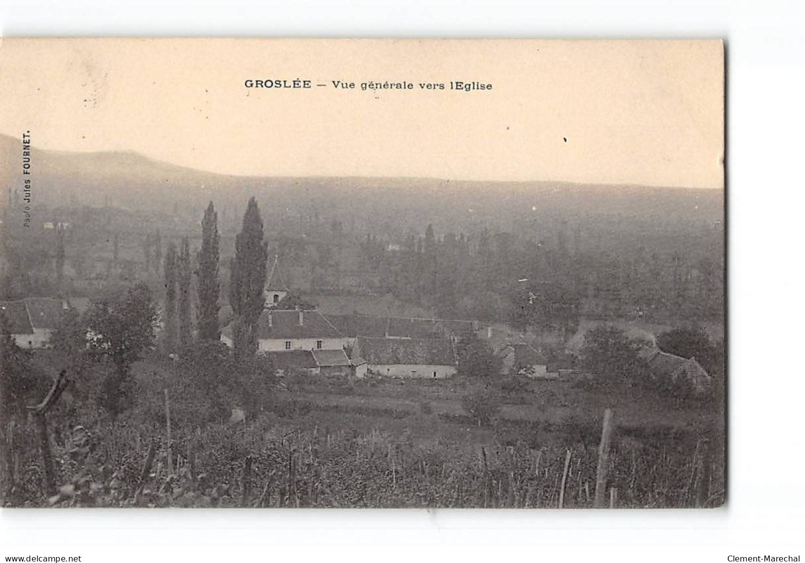 GROSLEE - Vue Générale Vers L'Eglise - Très Bon état - Unclassified