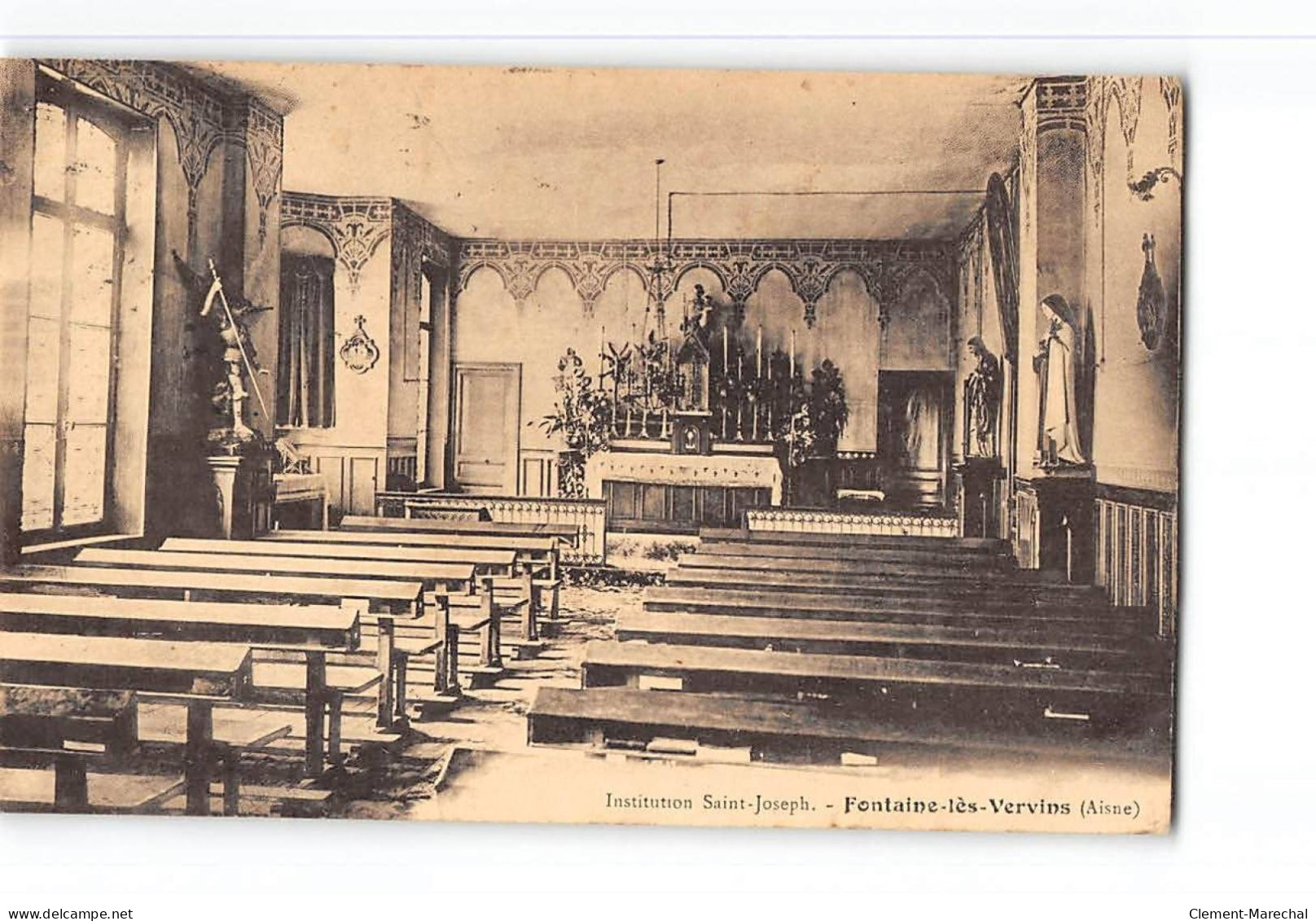 FONTAINE LES VERVINS - Institution Saint Joseph - état - Other & Unclassified