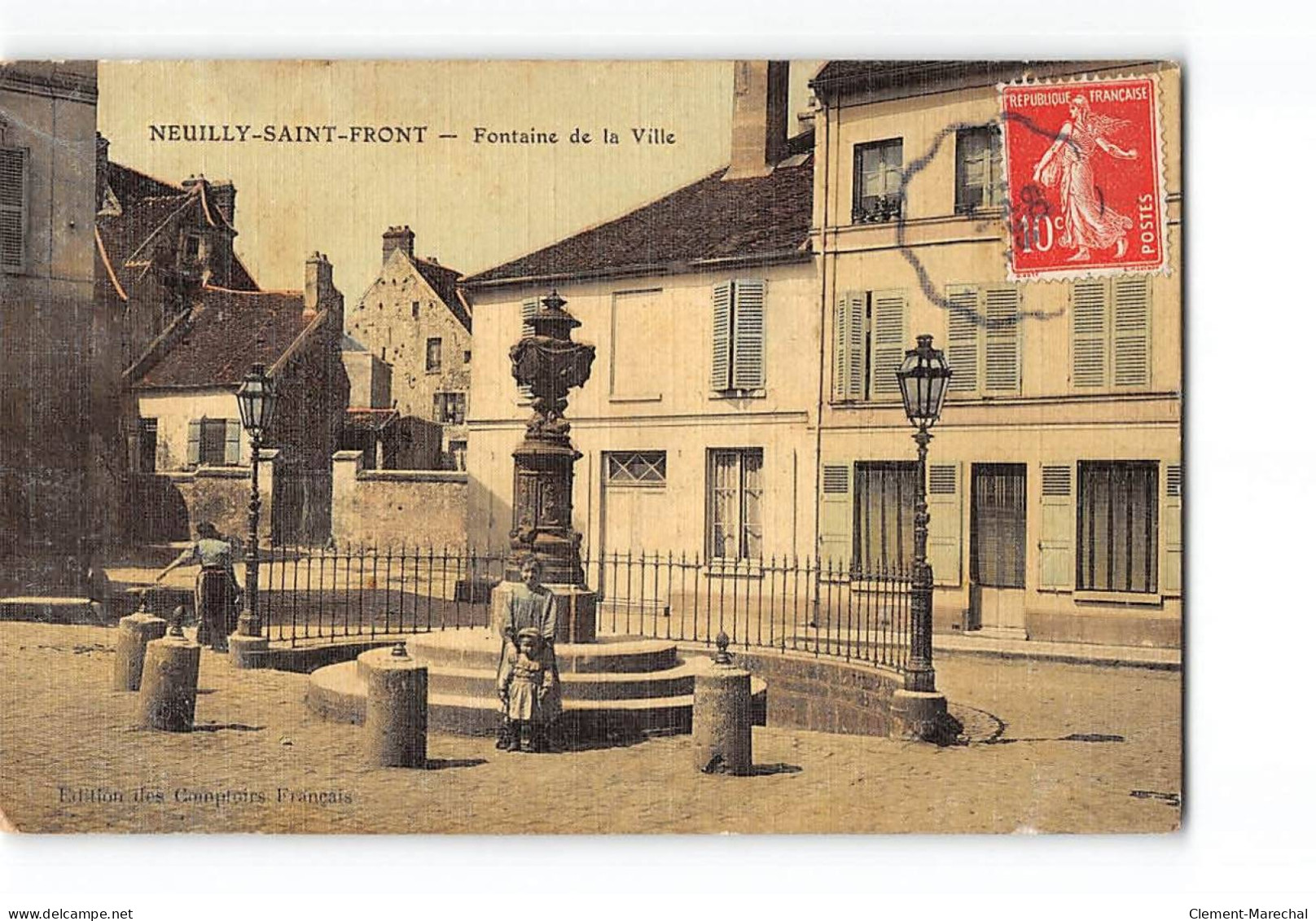 NEUILLY SAINT FRONT - Fontaine De La Ville - Très Bon état - Other & Unclassified