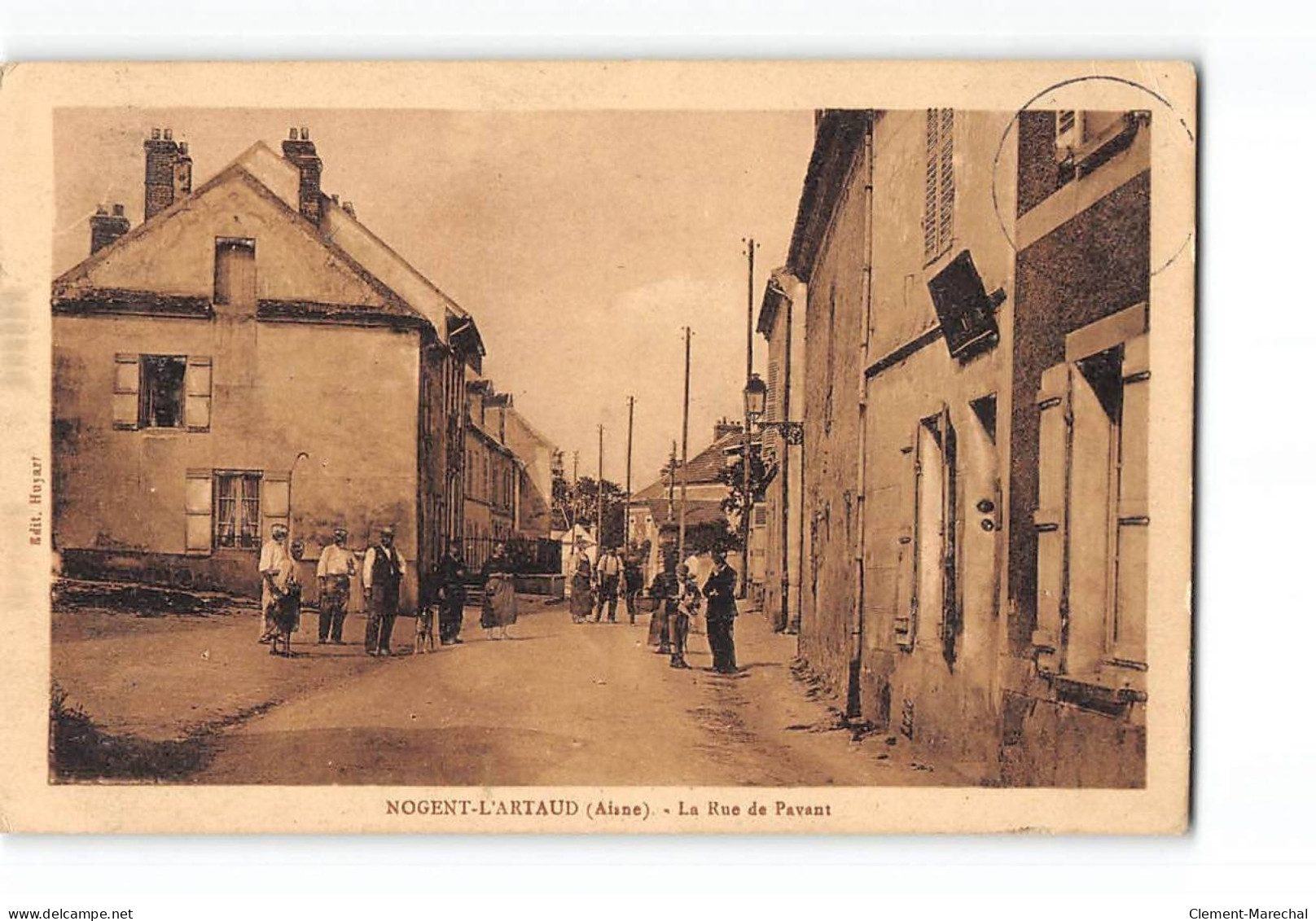 NOGENT L'ARTAUD - La Rue De Pavant - état - Other & Unclassified