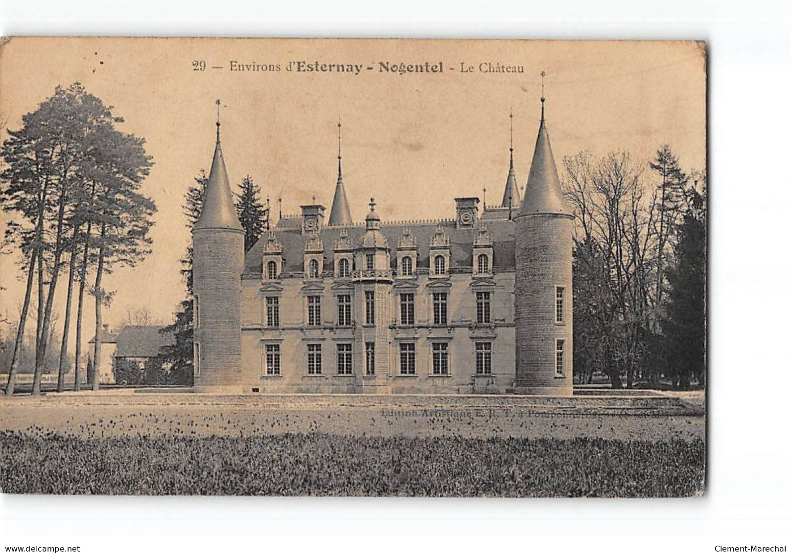 NOGENTEL - Le Château - état - Other & Unclassified